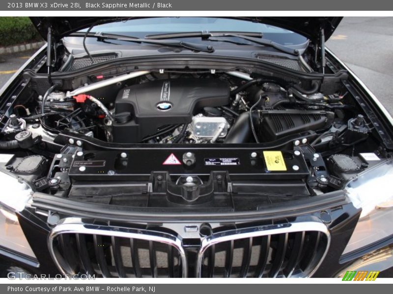 Black Sapphire Metallic / Black 2013 BMW X3 xDrive 28i