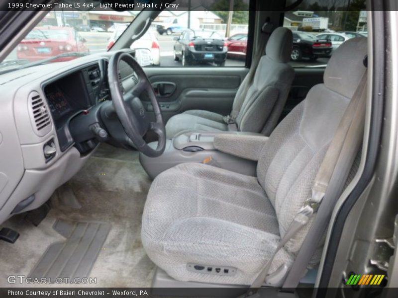 Light Pewter Metallic / Gray 1999 Chevrolet Tahoe LS 4x4