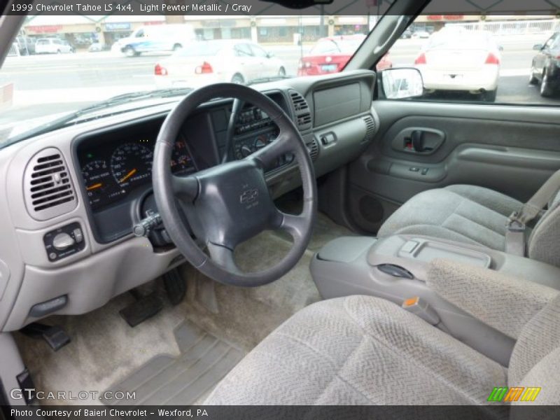 Light Pewter Metallic / Gray 1999 Chevrolet Tahoe LS 4x4