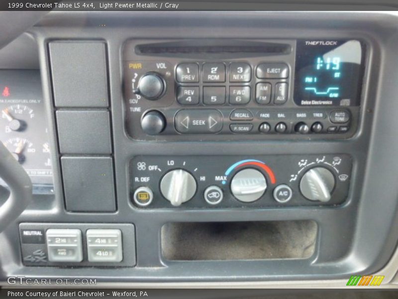 Light Pewter Metallic / Gray 1999 Chevrolet Tahoe LS 4x4