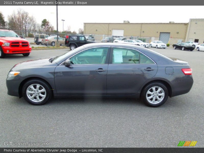 Magnetic Gray Metallic / Bisque 2011 Toyota Camry LE