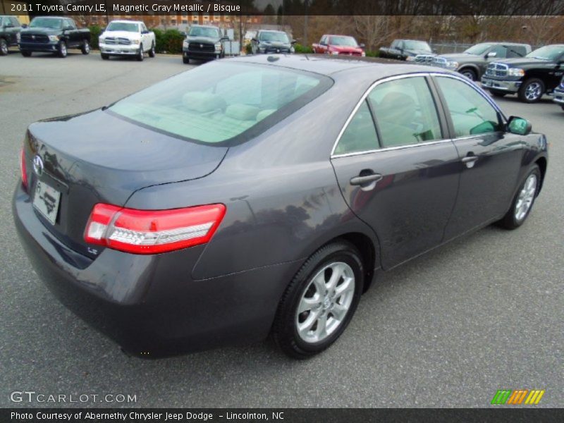 Magnetic Gray Metallic / Bisque 2011 Toyota Camry LE
