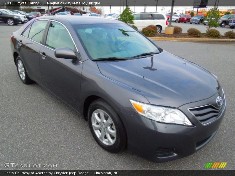 Magnetic Gray Metallic / Bisque 2011 Toyota Camry LE