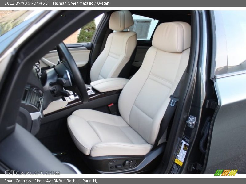 Front Seat of 2012 X6 xDrive50i