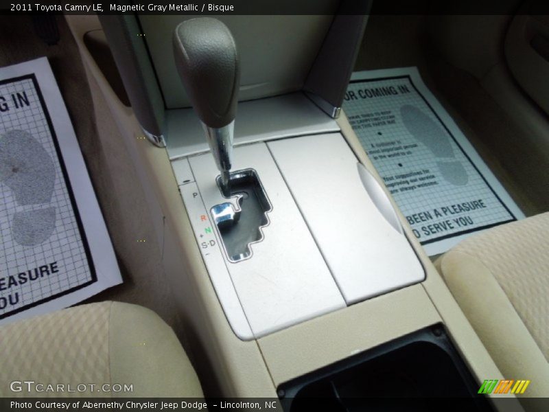 Magnetic Gray Metallic / Bisque 2011 Toyota Camry LE
