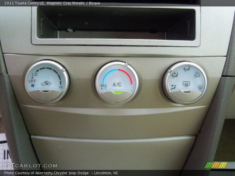 Magnetic Gray Metallic / Bisque 2011 Toyota Camry LE