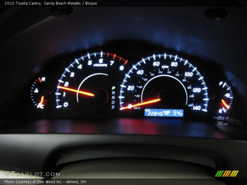 Sandy Beach Metallic / Bisque 2010 Toyota Camry