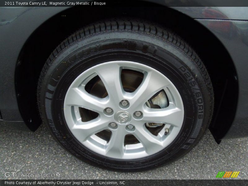 Magnetic Gray Metallic / Bisque 2011 Toyota Camry LE