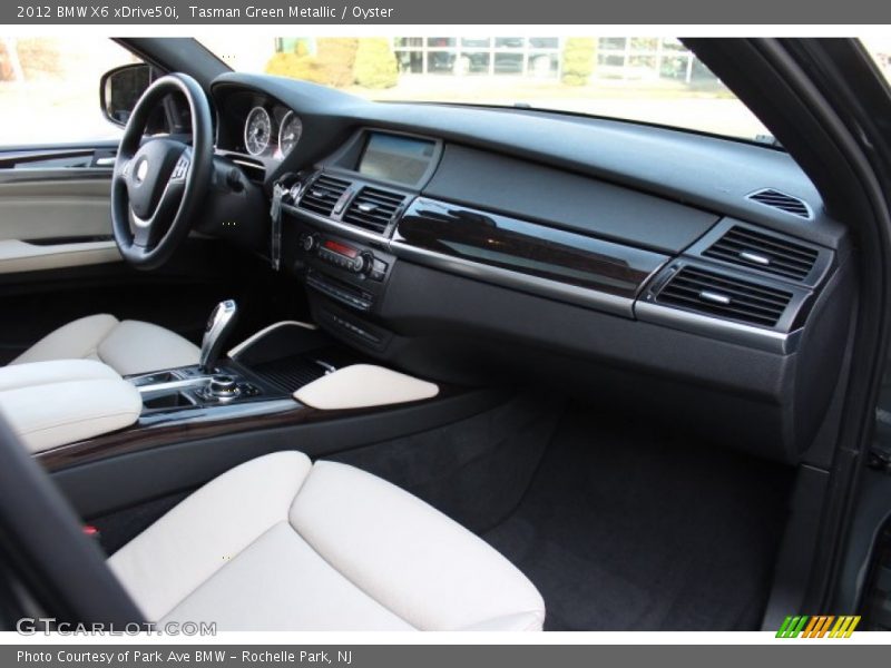 Tasman Green Metallic / Oyster 2012 BMW X6 xDrive50i