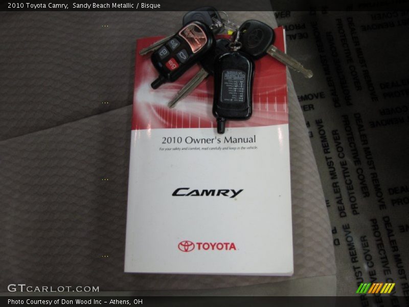 Sandy Beach Metallic / Bisque 2010 Toyota Camry
