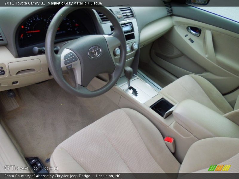 Magnetic Gray Metallic / Bisque 2011 Toyota Camry LE