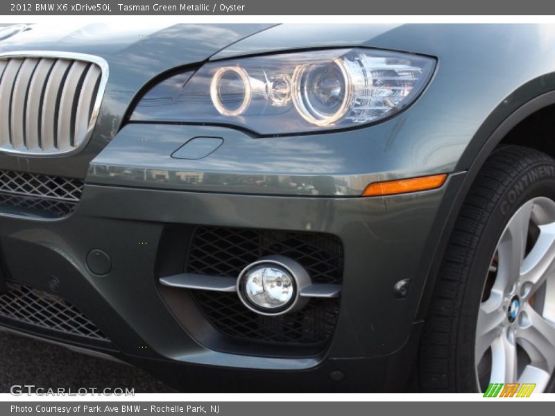 Tasman Green Metallic / Oyster 2012 BMW X6 xDrive50i