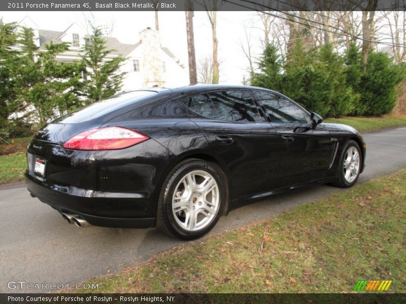 Basalt Black Metallic / Black 2011 Porsche Panamera 4S