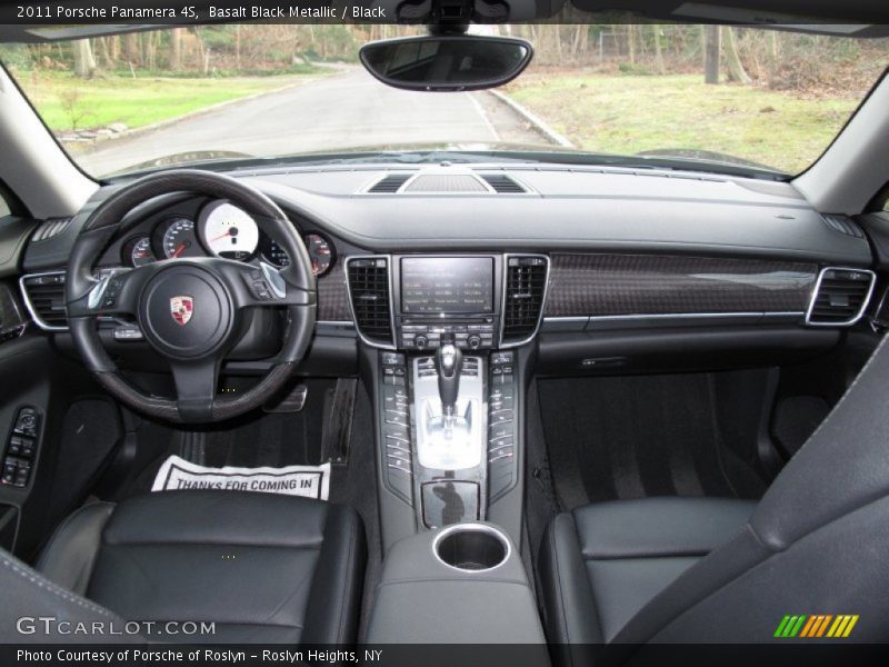 Dashboard of 2011 Panamera 4S