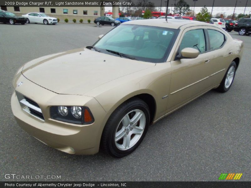 Light Sandstone Metallic / Dark Slate Gray 2009 Dodge Charger R/T
