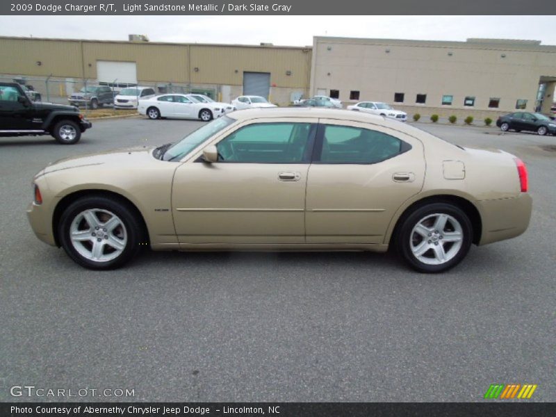Light Sandstone Metallic / Dark Slate Gray 2009 Dodge Charger R/T