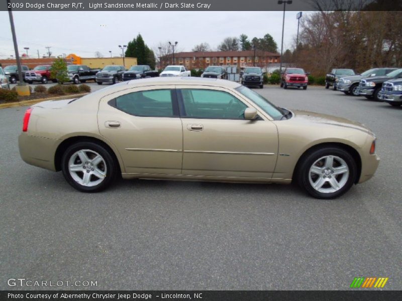 Light Sandstone Metallic / Dark Slate Gray 2009 Dodge Charger R/T