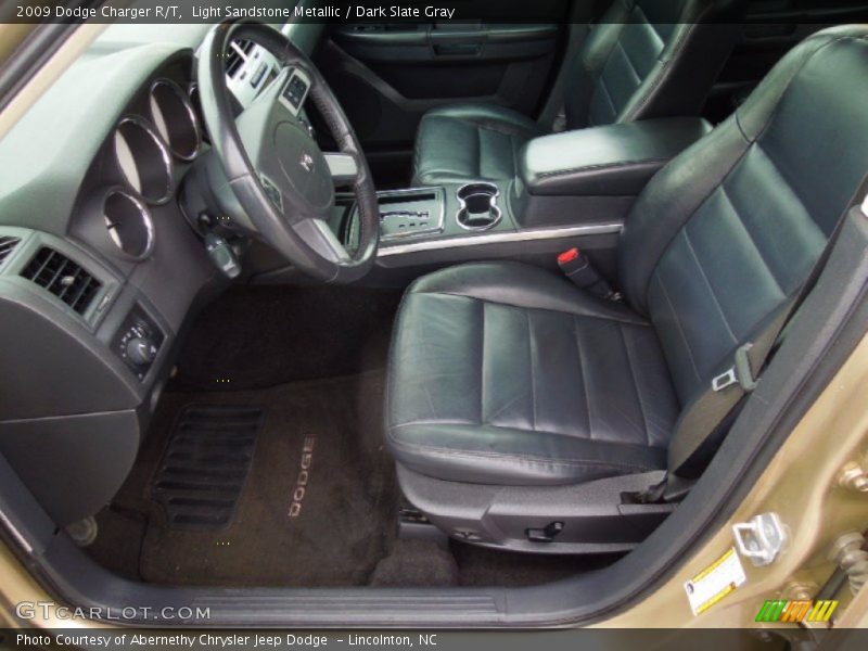 Light Sandstone Metallic / Dark Slate Gray 2009 Dodge Charger R/T