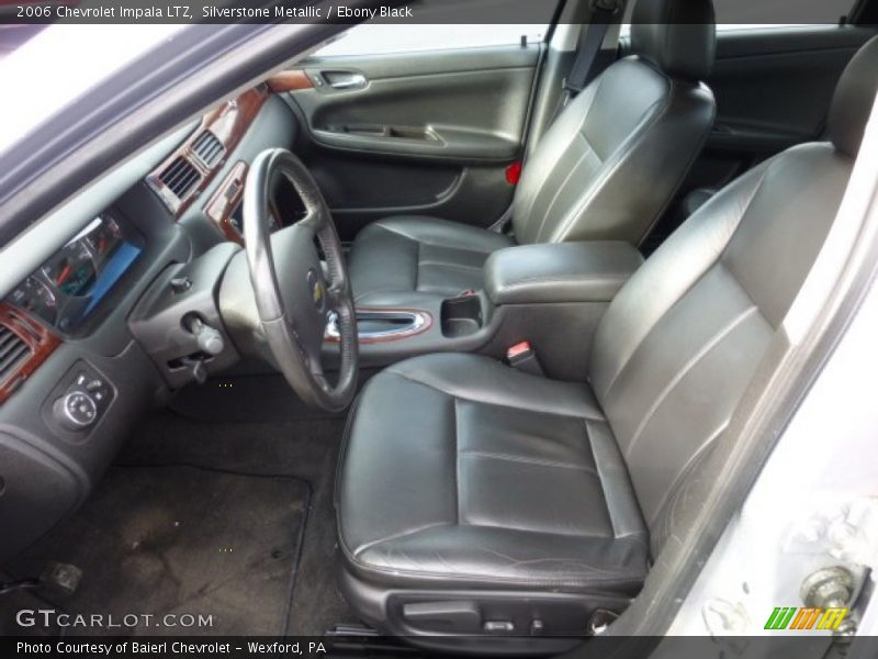 Front Seat of 2006 Impala LTZ