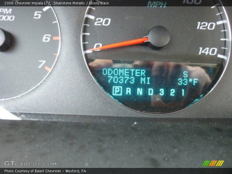 Silverstone Metallic / Ebony Black 2006 Chevrolet Impala LTZ