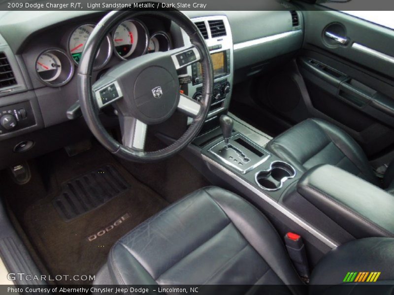 Light Sandstone Metallic / Dark Slate Gray 2009 Dodge Charger R/T