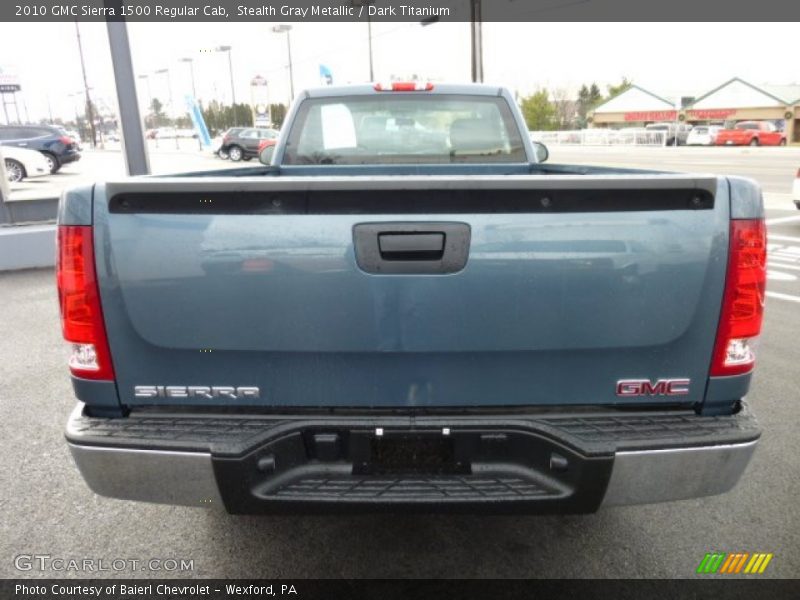 Stealth Gray Metallic / Dark Titanium 2010 GMC Sierra 1500 Regular Cab