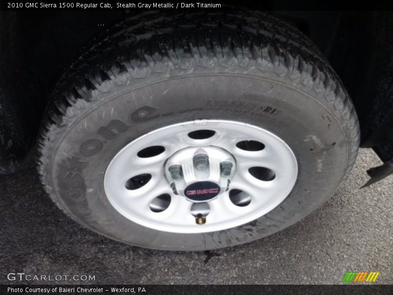 Stealth Gray Metallic / Dark Titanium 2010 GMC Sierra 1500 Regular Cab