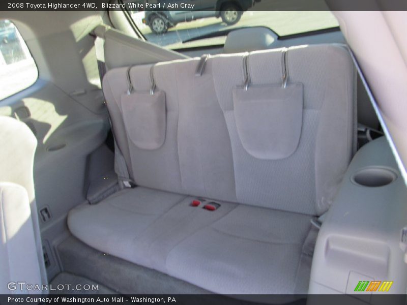 Blizzard White Pearl / Ash Gray 2008 Toyota Highlander 4WD
