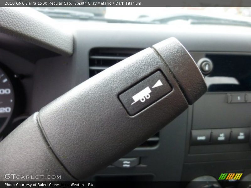 Stealth Gray Metallic / Dark Titanium 2010 GMC Sierra 1500 Regular Cab