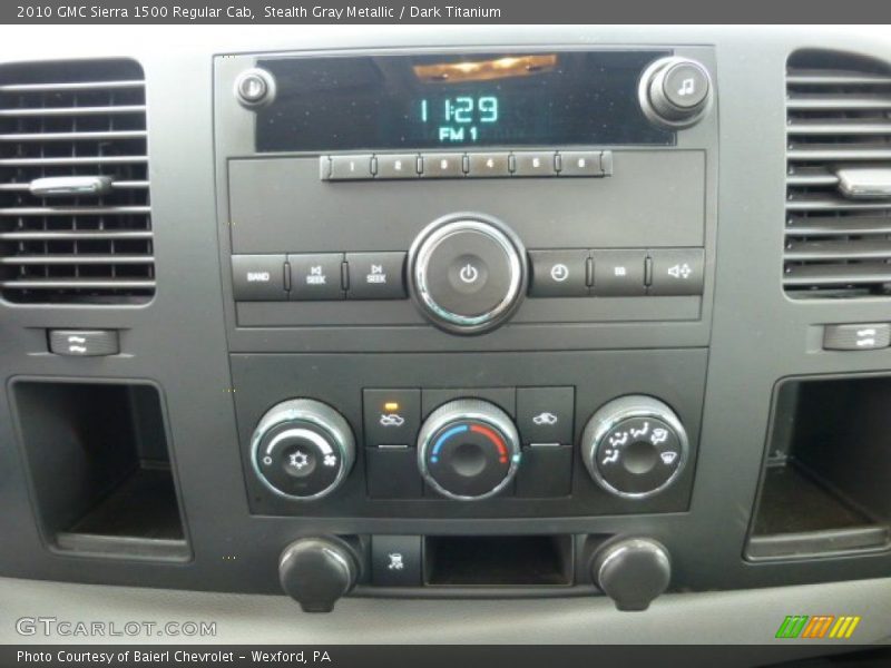 Stealth Gray Metallic / Dark Titanium 2010 GMC Sierra 1500 Regular Cab
