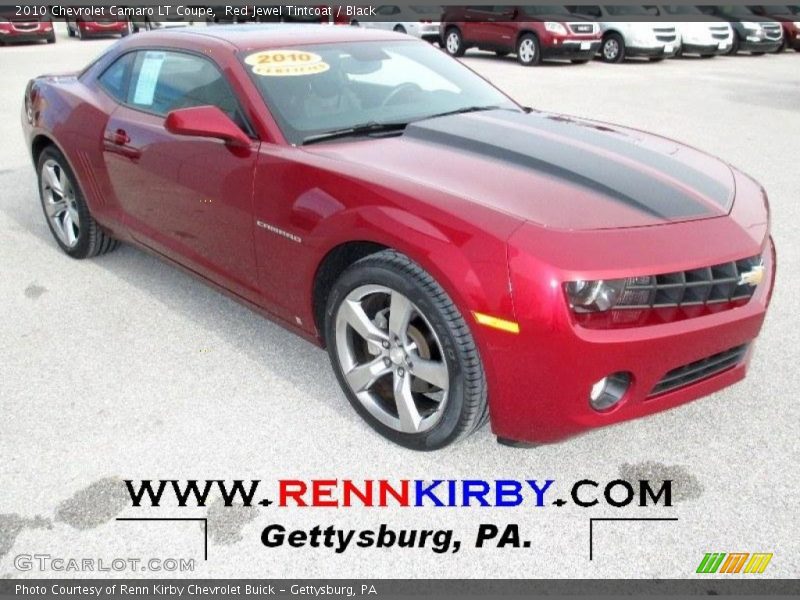 Red Jewel Tintcoat / Black 2010 Chevrolet Camaro LT Coupe