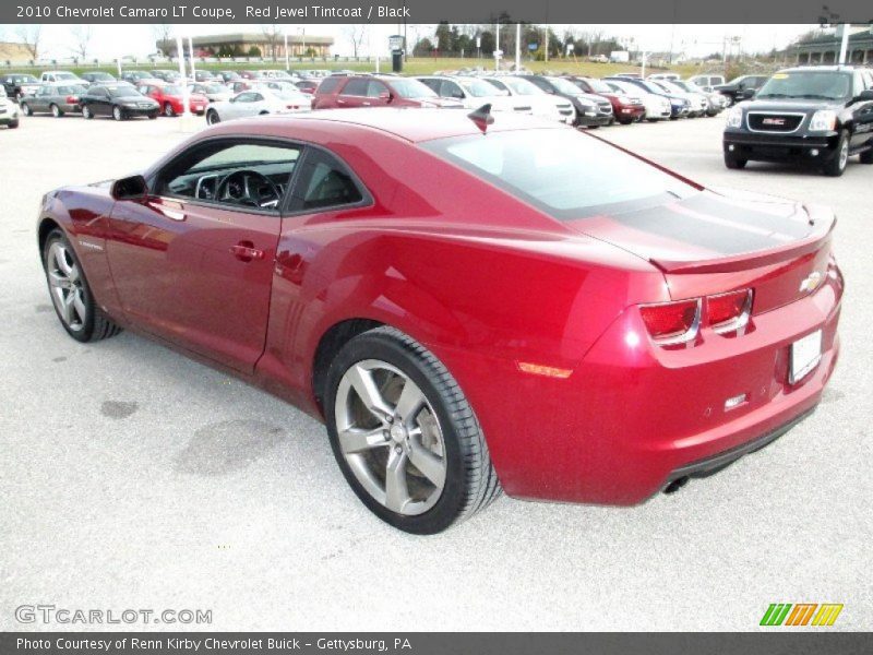 Red Jewel Tintcoat / Black 2010 Chevrolet Camaro LT Coupe