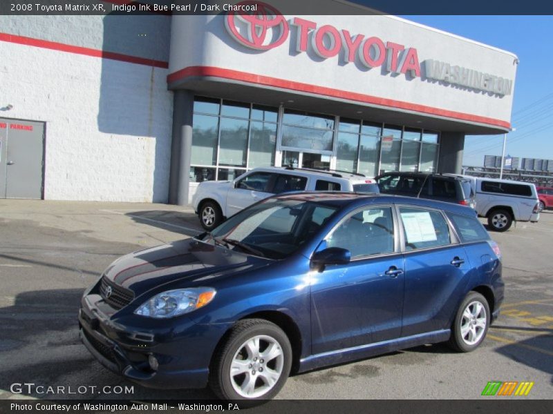 Indigo Ink Bue Pearl / Dark Charcoal 2008 Toyota Matrix XR