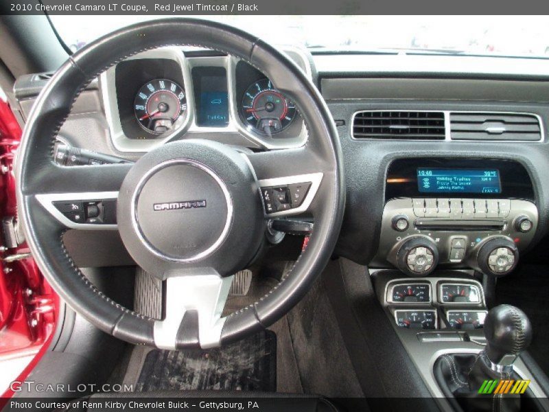 Red Jewel Tintcoat / Black 2010 Chevrolet Camaro LT Coupe
