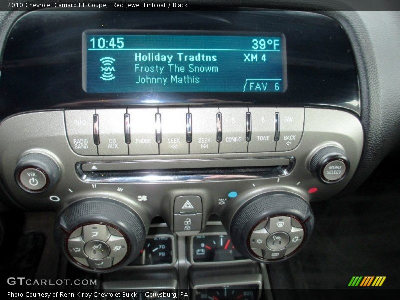 Red Jewel Tintcoat / Black 2010 Chevrolet Camaro LT Coupe
