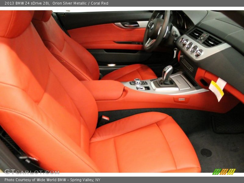 Front Seat of 2013 Z4 sDrive 28i