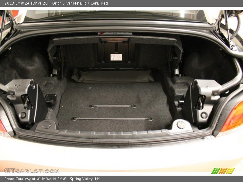  2013 Z4 sDrive 28i Trunk