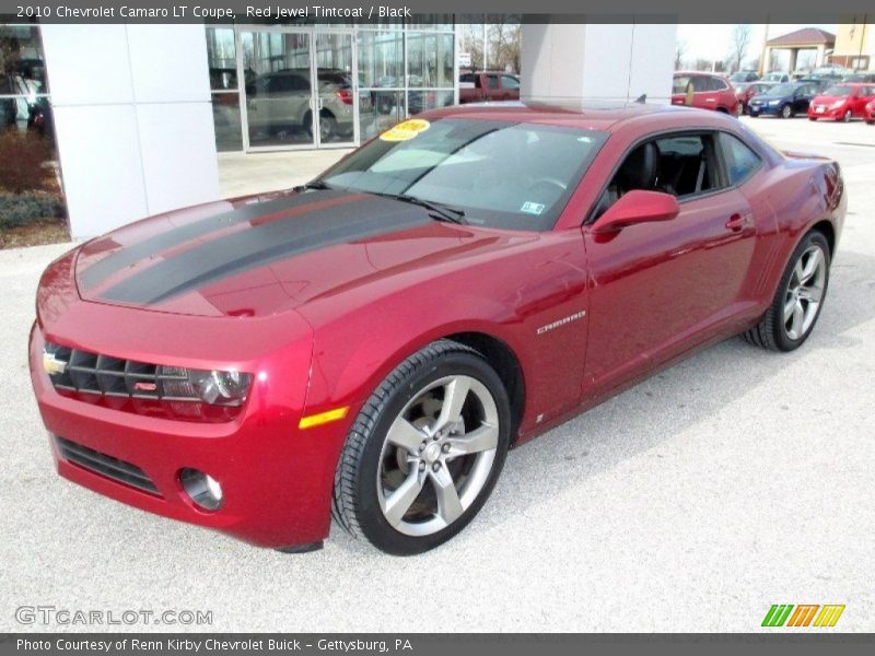 Red Jewel Tintcoat / Black 2010 Chevrolet Camaro LT Coupe