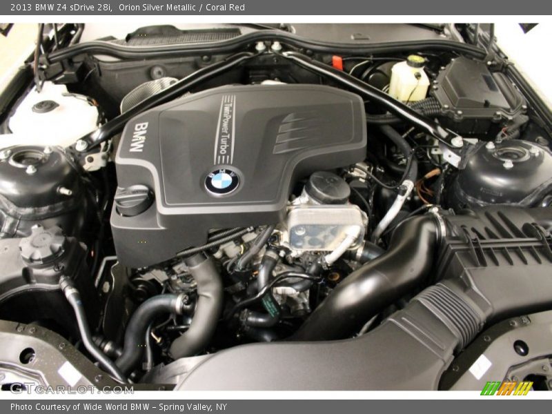  2013 Z4 sDrive 28i Engine - 2.0 Liter DI TwinPower Turbocharged DOHC 16-Valve VVT 4 Cylinder
