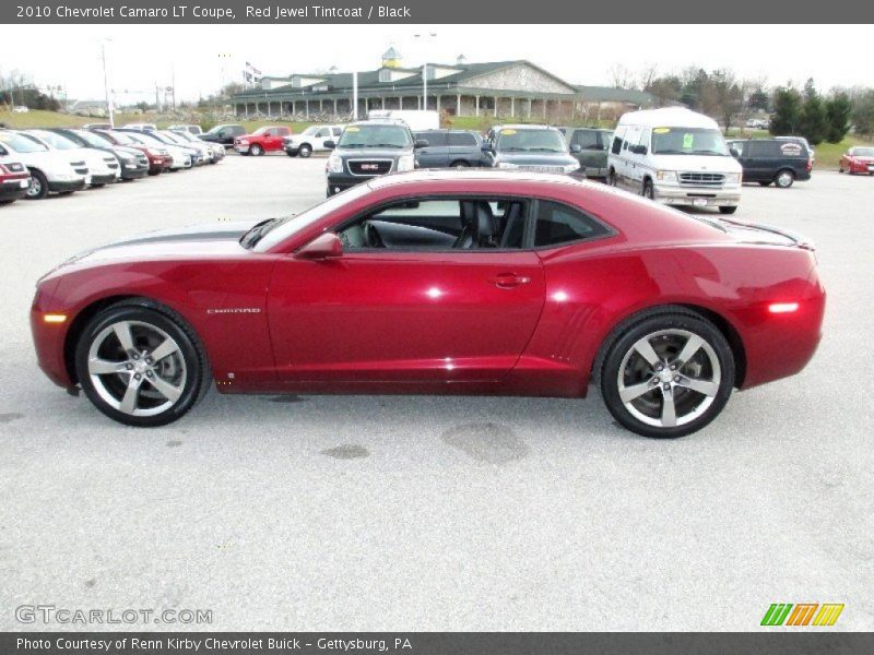 Red Jewel Tintcoat / Black 2010 Chevrolet Camaro LT Coupe