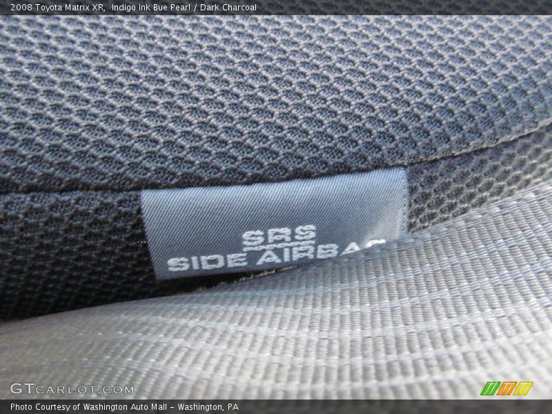 Indigo Ink Bue Pearl / Dark Charcoal 2008 Toyota Matrix XR