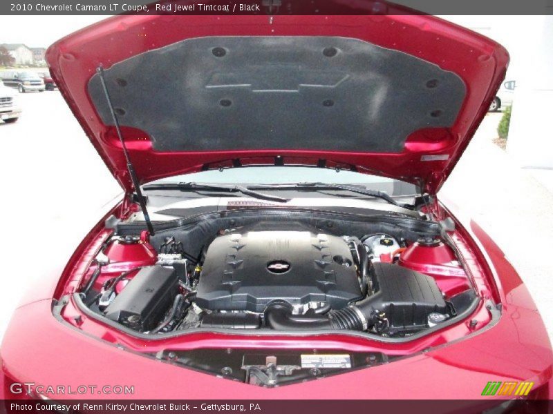 Red Jewel Tintcoat / Black 2010 Chevrolet Camaro LT Coupe