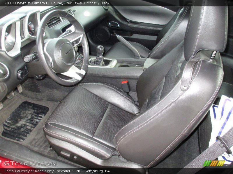 Red Jewel Tintcoat / Black 2010 Chevrolet Camaro LT Coupe