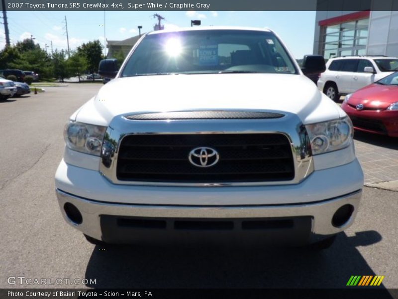 Super White / Graphite Gray 2007 Toyota Tundra SR5 CrewMax 4x4