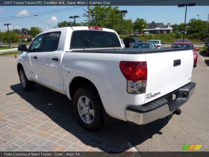 Super White / Graphite Gray 2007 Toyota Tundra SR5 CrewMax 4x4