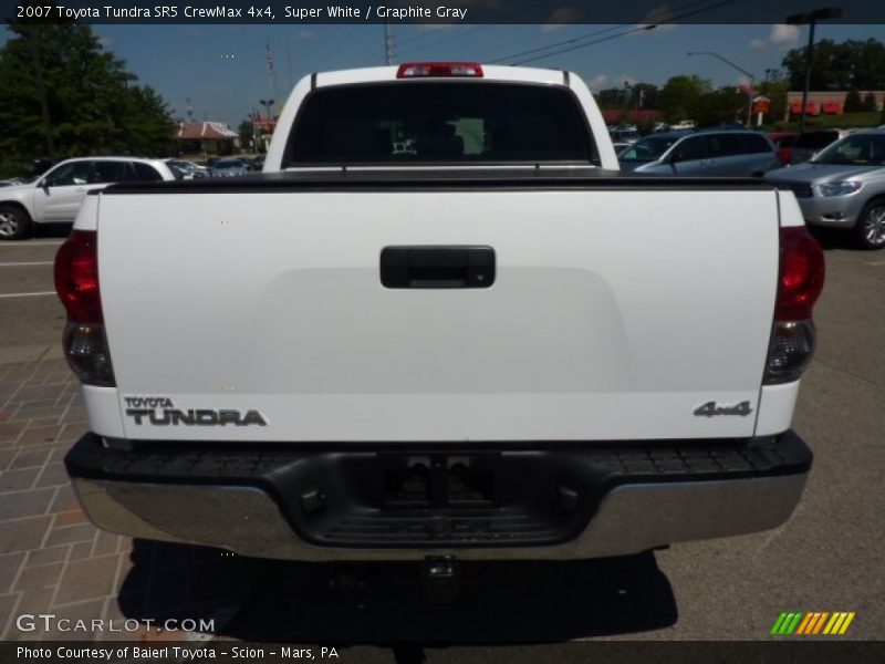 Super White / Graphite Gray 2007 Toyota Tundra SR5 CrewMax 4x4