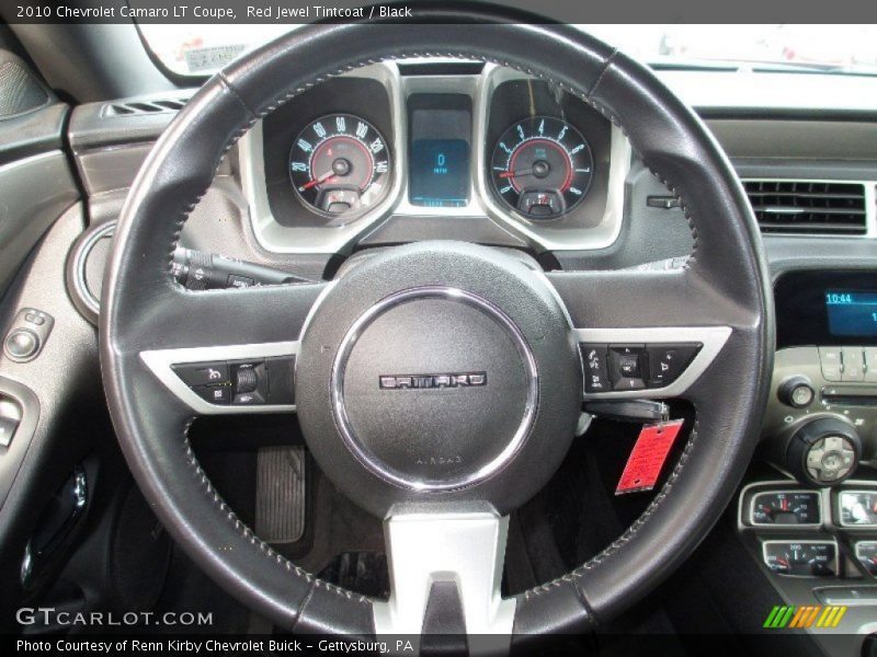 Red Jewel Tintcoat / Black 2010 Chevrolet Camaro LT Coupe