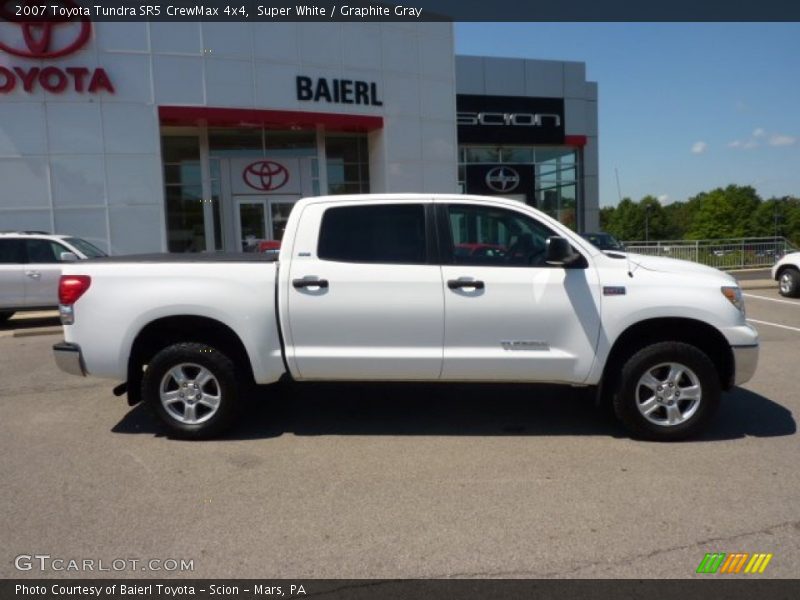 Super White / Graphite Gray 2007 Toyota Tundra SR5 CrewMax 4x4
