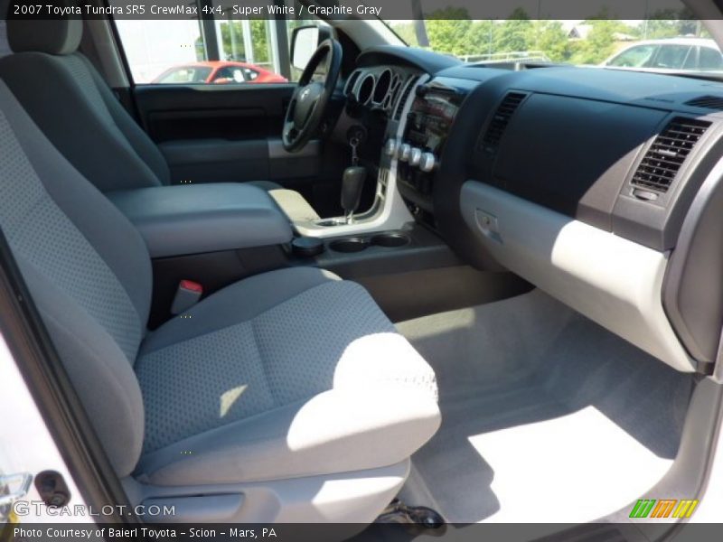Super White / Graphite Gray 2007 Toyota Tundra SR5 CrewMax 4x4