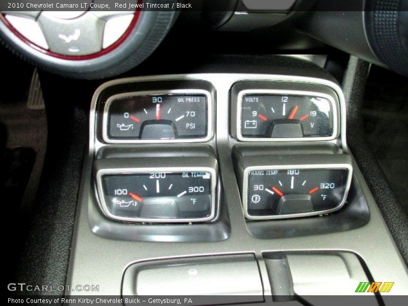 Red Jewel Tintcoat / Black 2010 Chevrolet Camaro LT Coupe